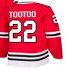 22 Jordin Tootoo red