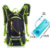 green with water bag