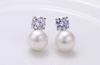 white pearl Earrings