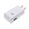 White US Plug USB charger adapter