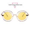 Gold Frame Yellow Lens