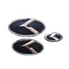 3pcs-Silver Balck