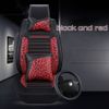 black and red
