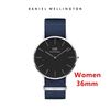 36mm Blue Silver