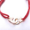 Red Rope Add Rose Gold