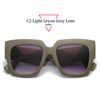 C2 Light Green Frame Grey Lens
