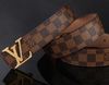 brown belts with gold buckle