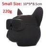 Small Dog Head Black