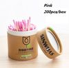 Pink-200pcs/box