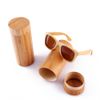 Brown lens with case