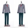 Coat + trousers + tie