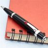 silver clip ballpoint pen