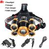 Headlamp+Battery+Charger Gold