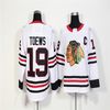 #19 Jonathan Toews white