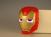 Red Iron Man mask
