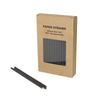 black paper straws