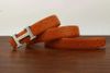 silver buckle orange