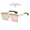 Gold Frame Pink Mirror