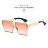 Gold Frame Gradient Red