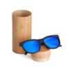 blue lens with case