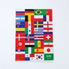 World cup face sticker