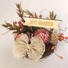 Just Married-Pink flower