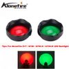 red green lens