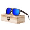 blue lens with case