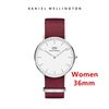 36mm red Silver -1
