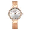 Rose gold white