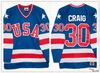 30 Jim Craig blue
