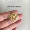 Raw Brass color