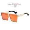 Gold Frame Orange Yellow