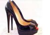 red peep-toe