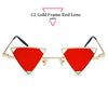 C2 Gold Frame Red Lens