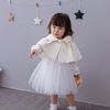 White Hairy Dress+Hat