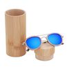 blue lens with case