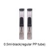 0.5ml-black(regular PP tube)