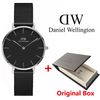 32mm black Silver +box