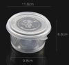 500Clear base+clear lid