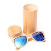 blue lens with case