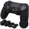 black with 8 caps