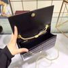 black Crocodile pattern gold chain