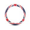 Roter blauer Union Jack