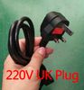220V UK Plug-Red light