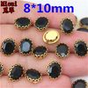8x10mm Black