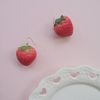 Simulated strawberry ear hook