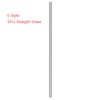215*6mm Silver Straight