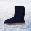 2 Bows navy blue