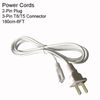 6ft US power cord without switch